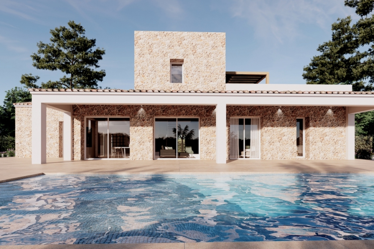 3 bed finca in Benissa
