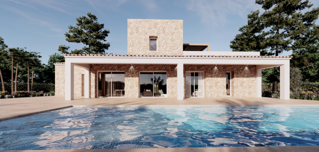 3 bed finca in Benissa