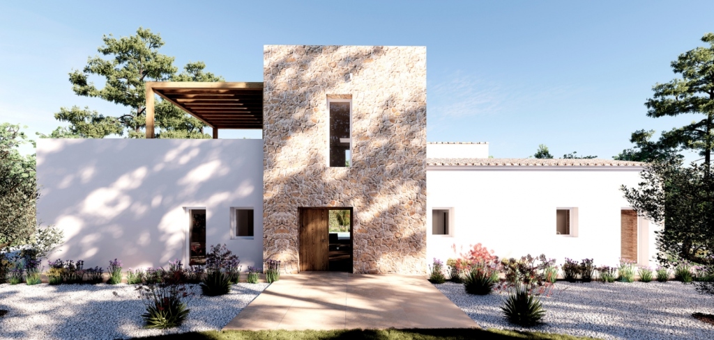 3 bed finca in Benissa