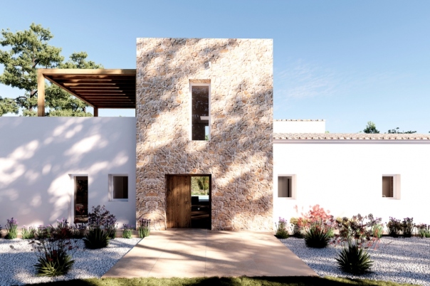 3 bed finca in Benissa