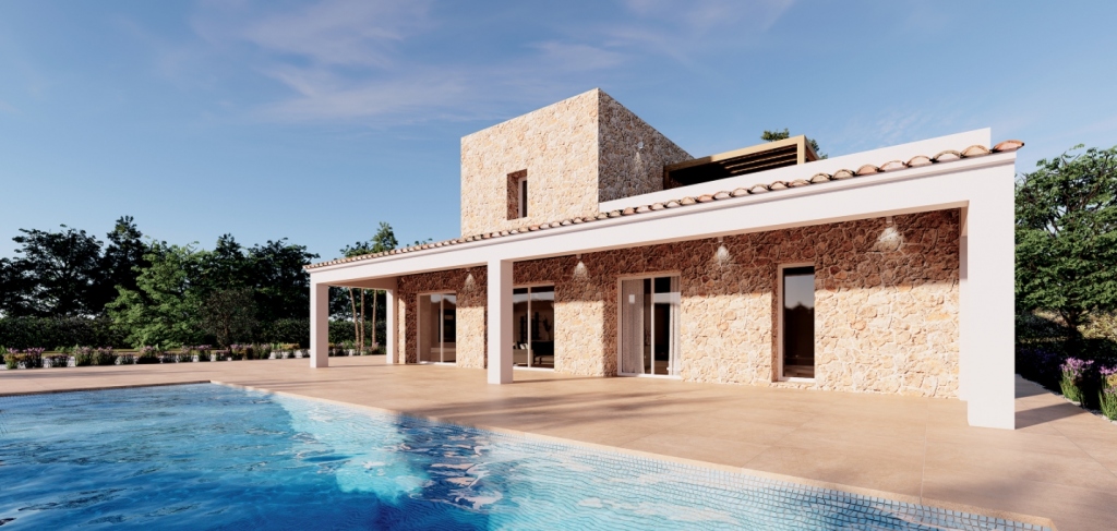 3 bed finca in Benissa