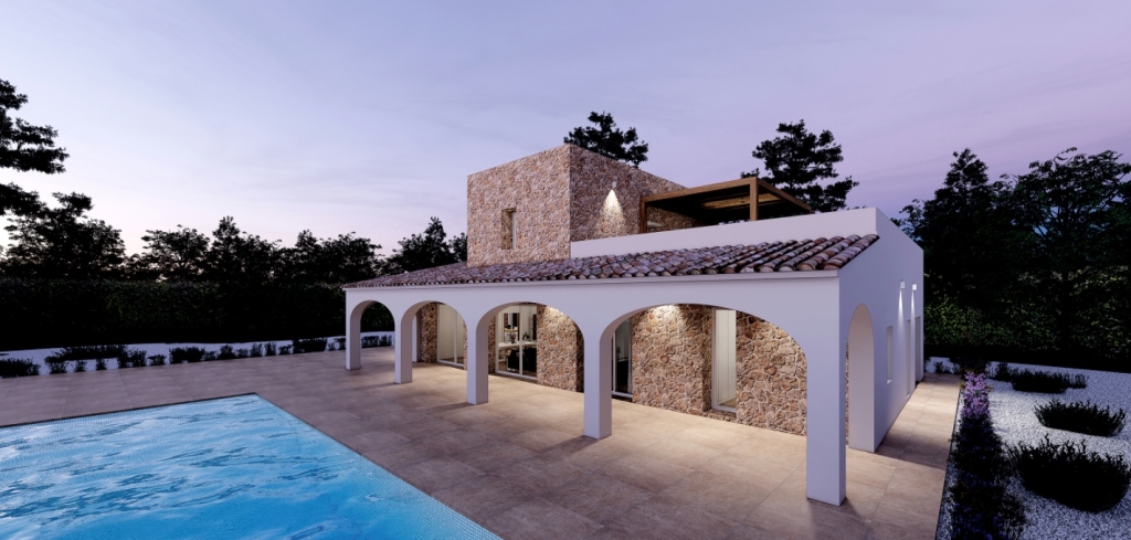 3 bed finca in Benissa