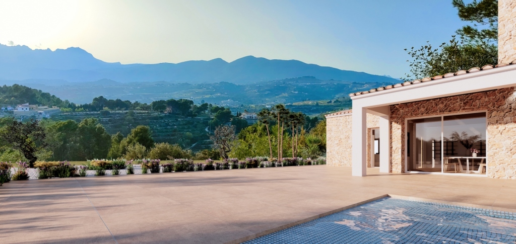3 bed finca in Benissa