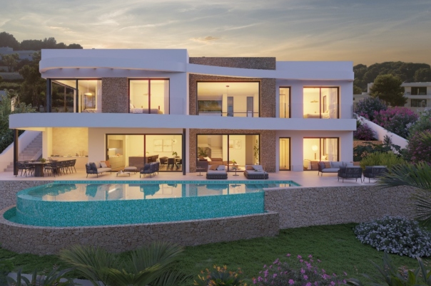 4 bed villa in Moraira