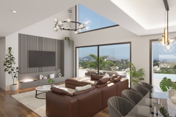 4 bed villa in Moraira