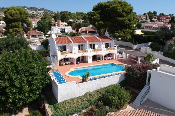 8 bed villa in Benissa