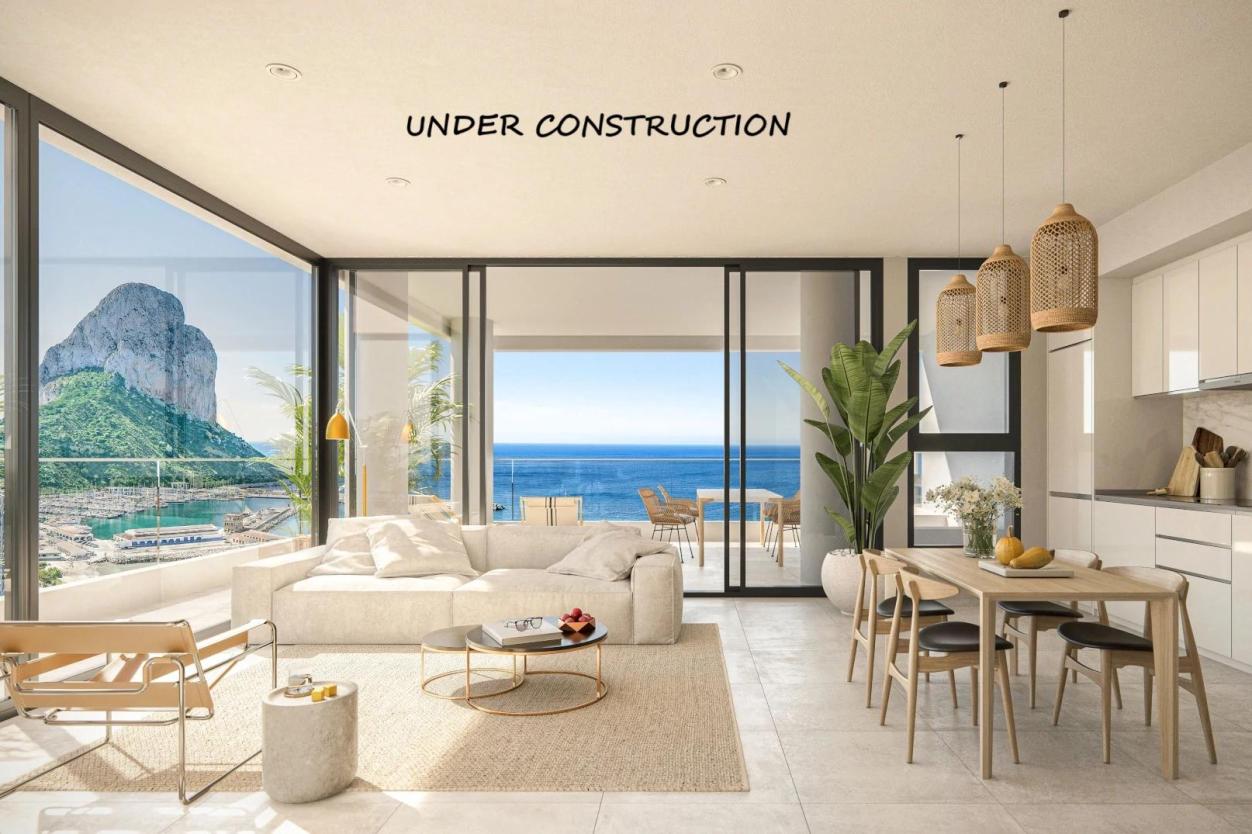 2 bed apartment in Calpe
