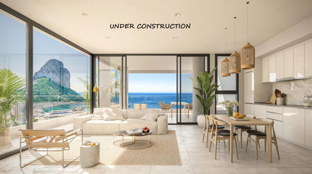 2 bed apartment in Calpe