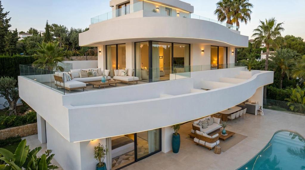 3 bed villas in Calpe