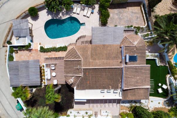 4 bed villa in Moraira