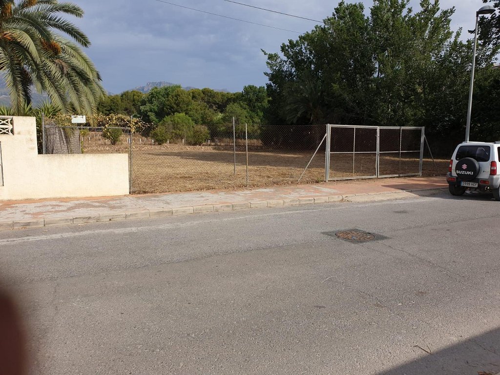plot in Alfaz del Pi