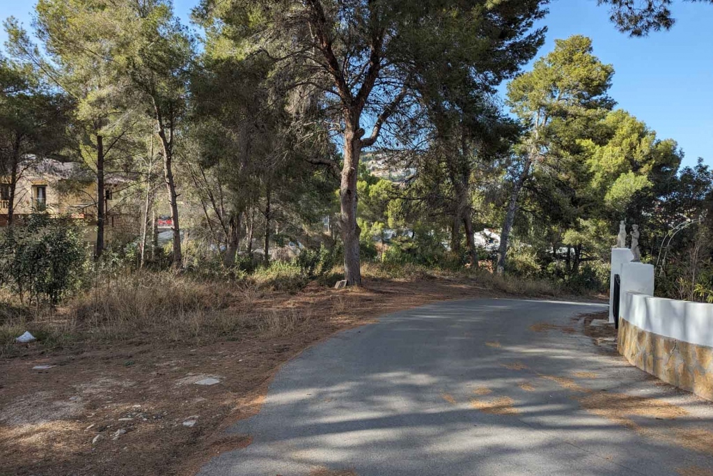 plot in Moraira