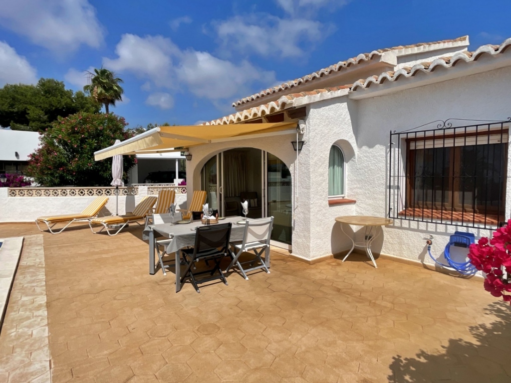2 bed villa in Moraira