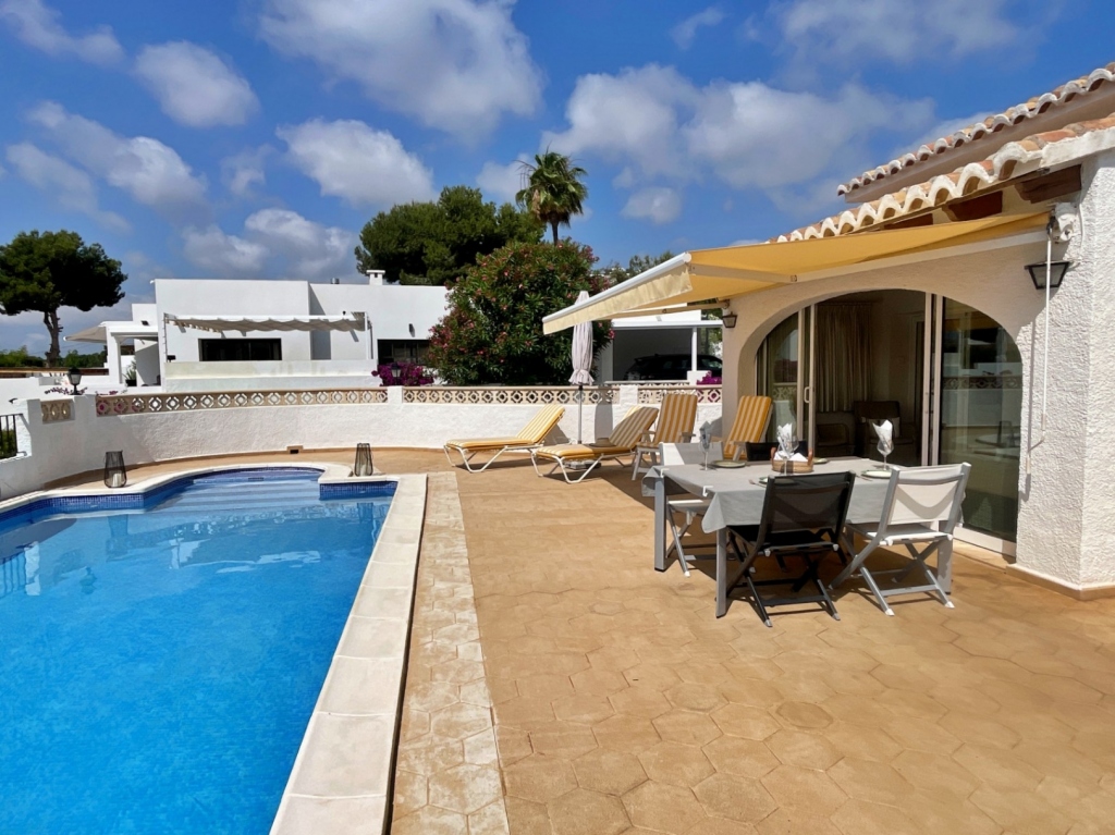 2 bed villa in Moraira