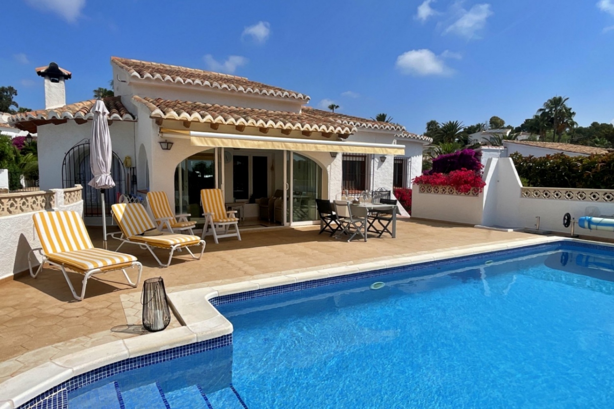 2 bed villa in Moraira