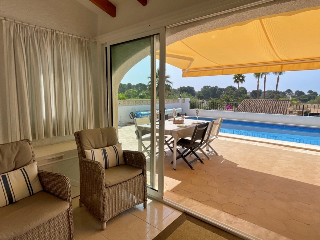 2 bed villa in Moraira