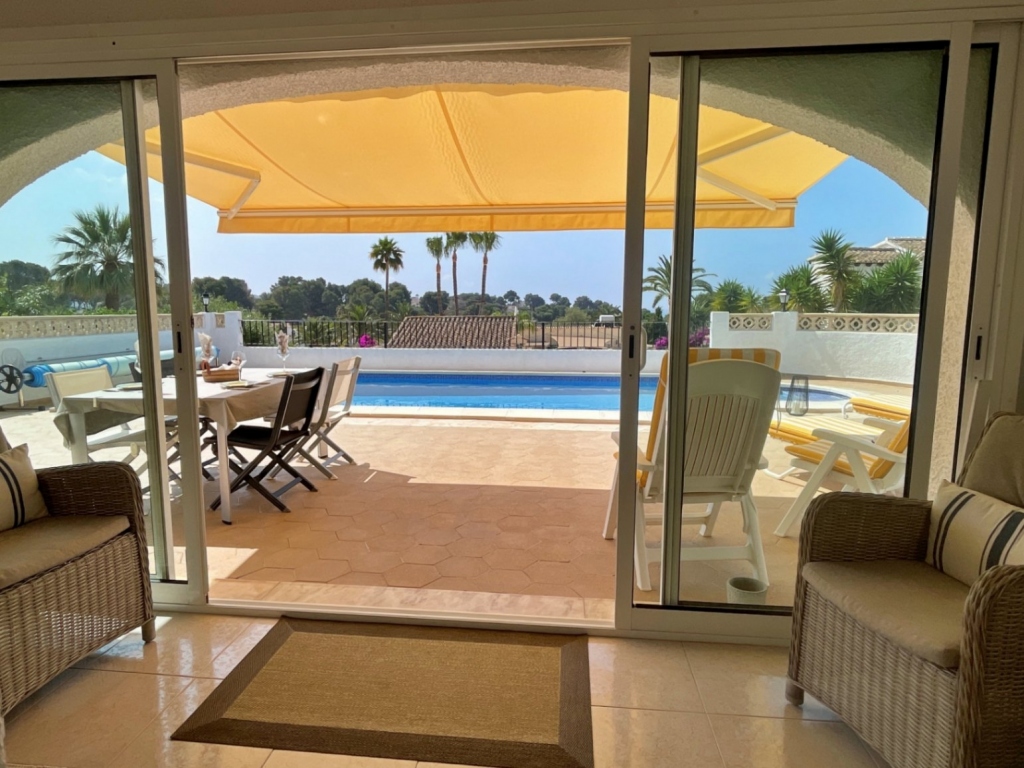 2 bed villa in Moraira