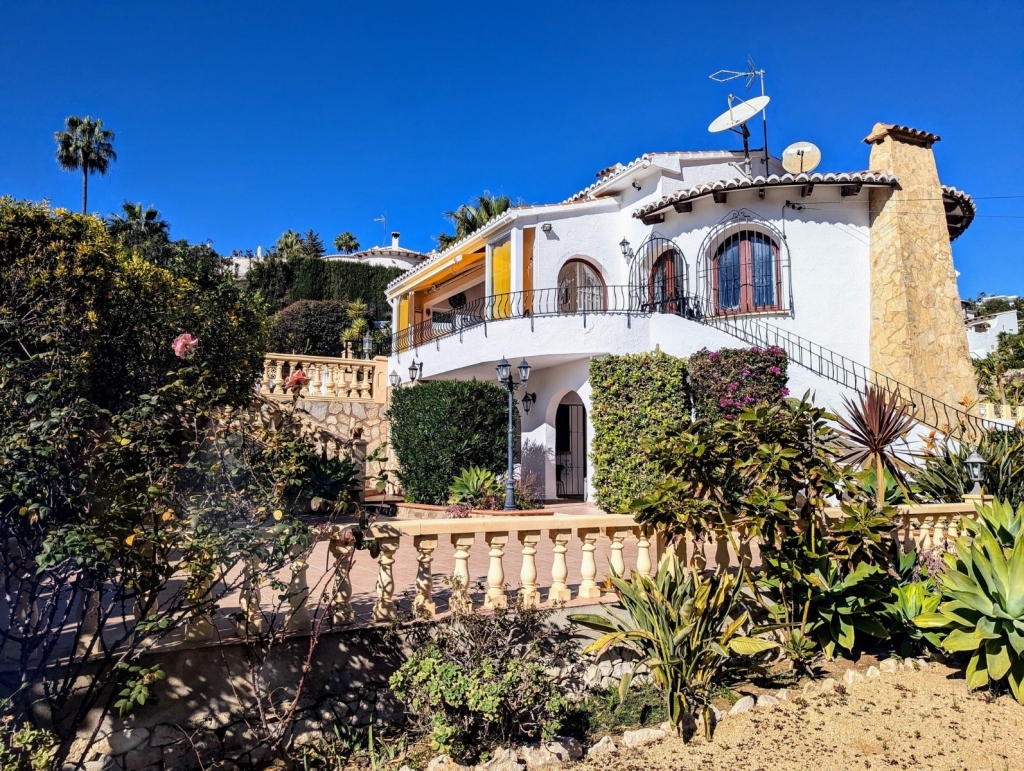 4 bed villa in Moraira