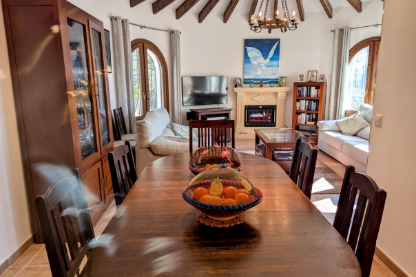 4 bed villa in Moraira