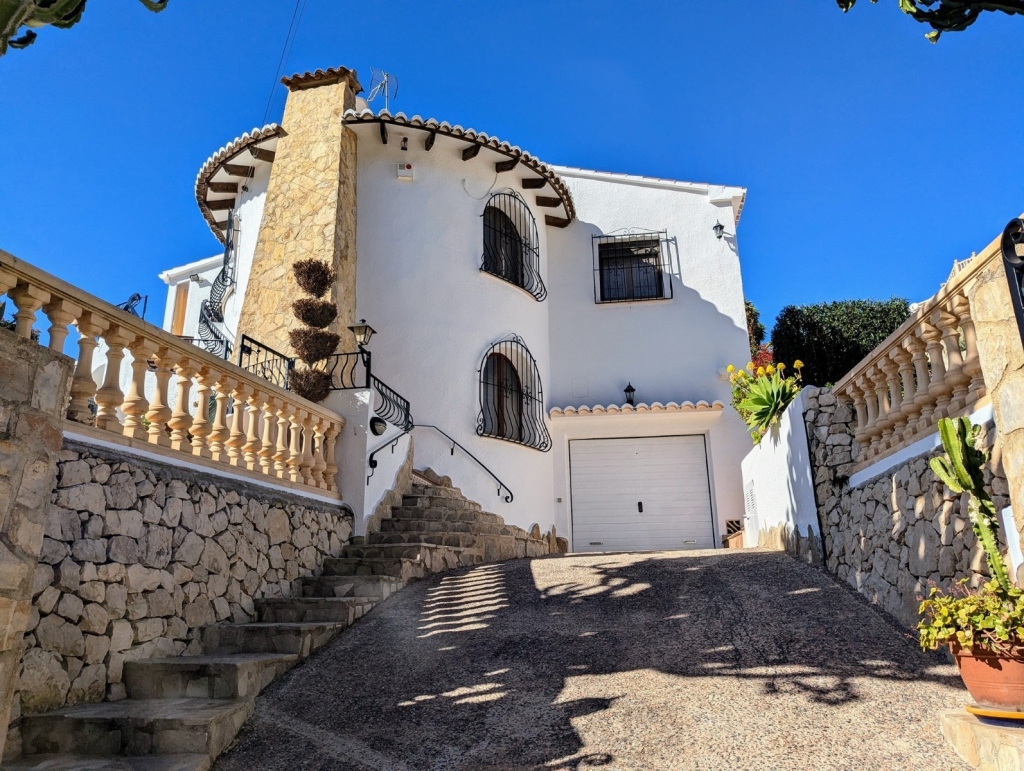 4 bed villa in Moraira