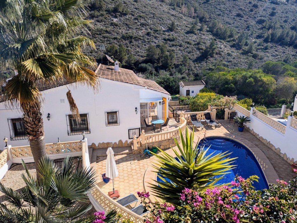 4 bed villa in Moraira