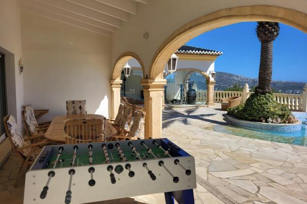 4 bed villa in Moraira