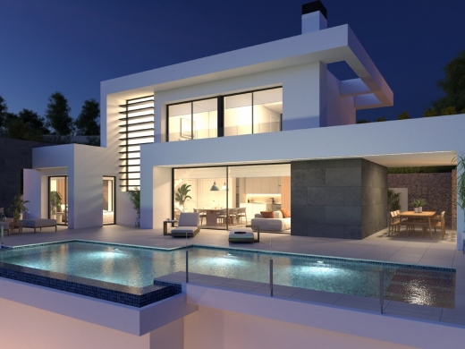 3 bed villas in Benitachell