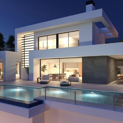 3 bed villas in Benitachell