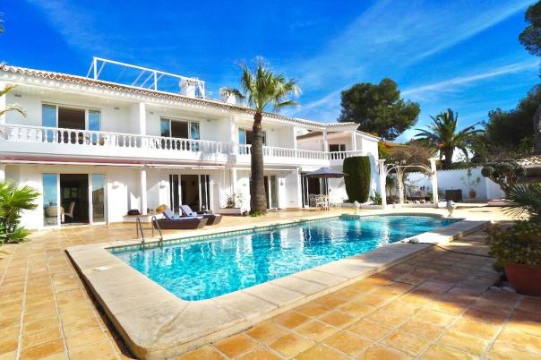 7 bed villas in Moraira