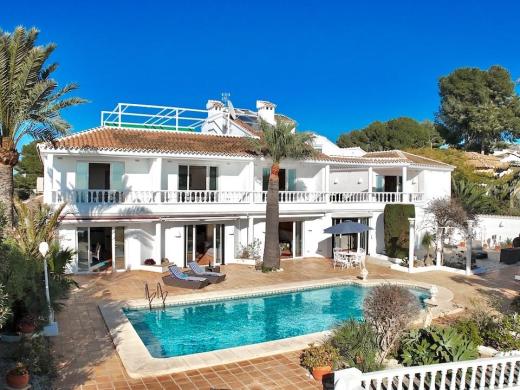 7 bed villas in Moraira