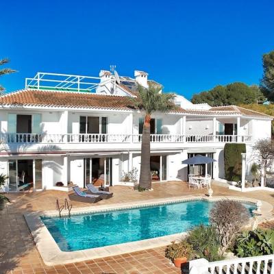 7 bed villas in Moraira