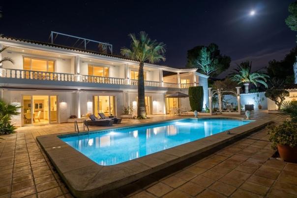 7 bed villas in Moraira