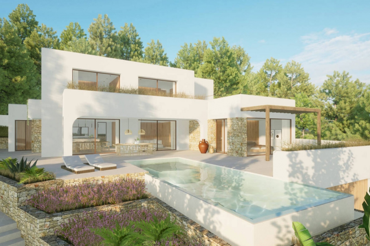 4 bed villa in Moraira
