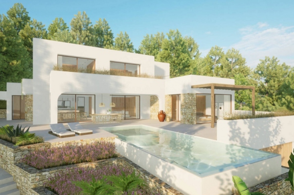 4 bed villa in Moraira