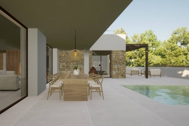 4 bed villa in Moraira