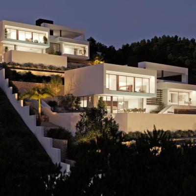 4 bed villas in Altea