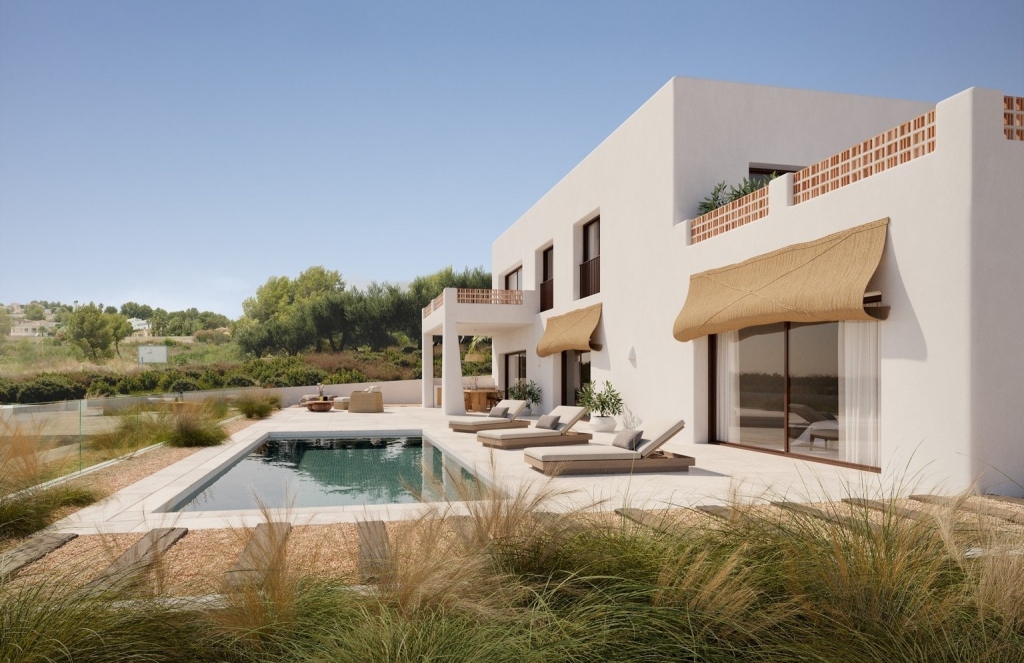 3 bed villa in Moraira