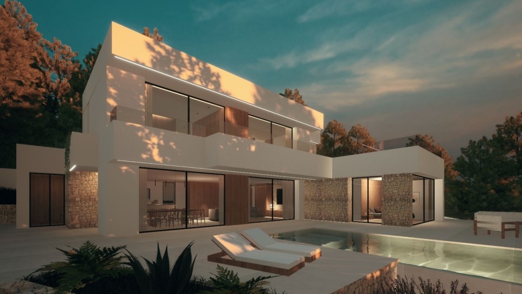 4 bed villa in Moraira