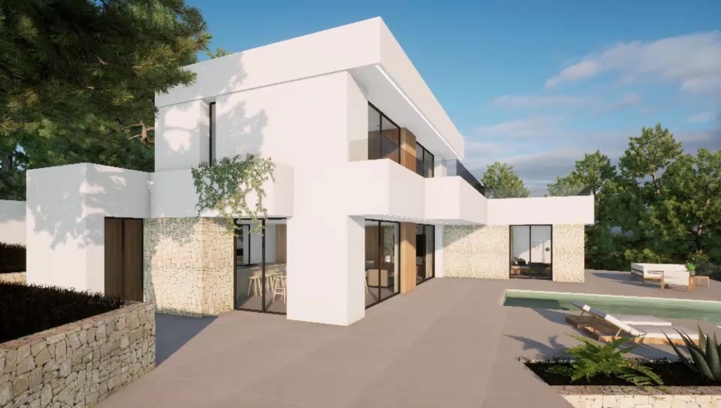 4 bed villa in Moraira
