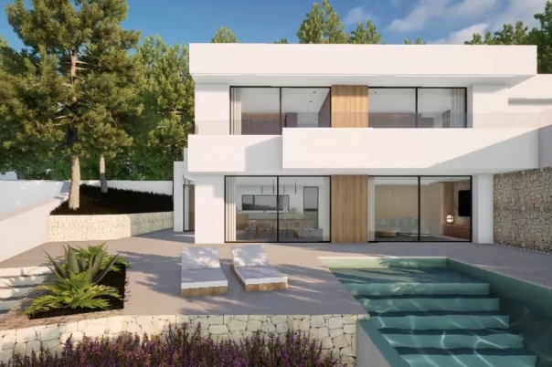 4 bed villa in Moraira