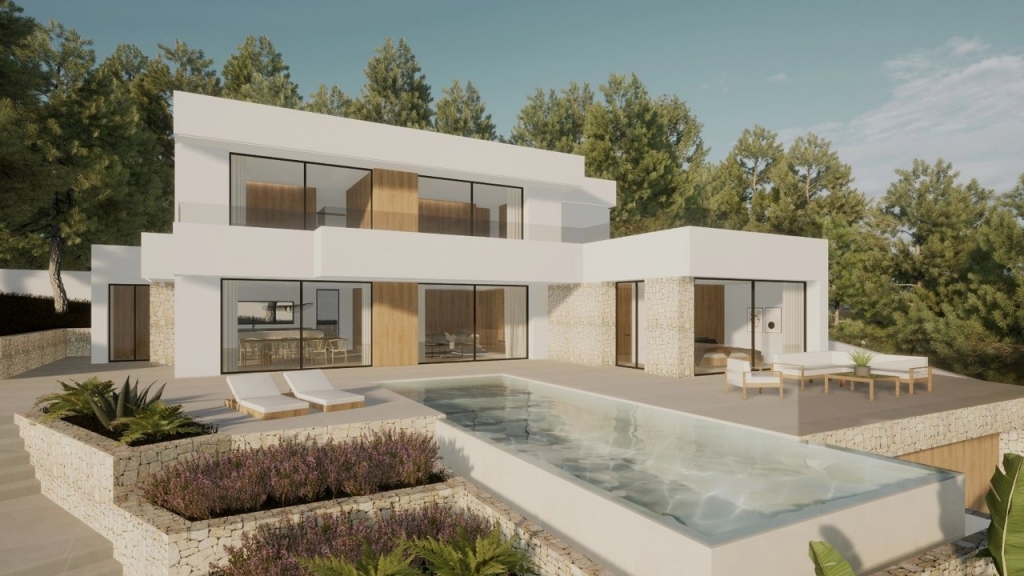 4 bed villa in Moraira