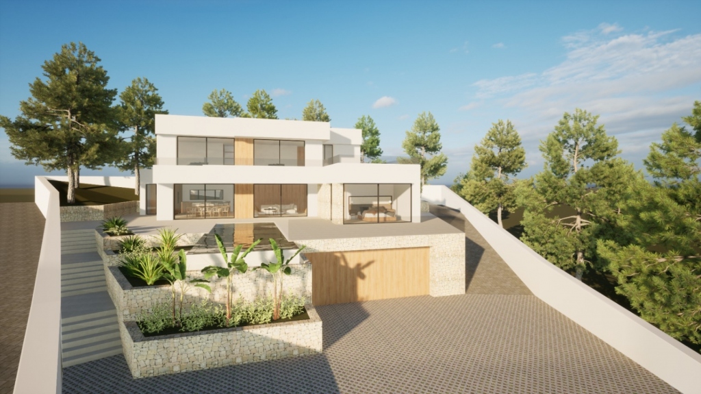 4 bed villa in Moraira