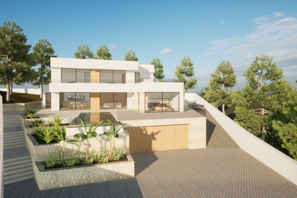 4 bed villa in Moraira