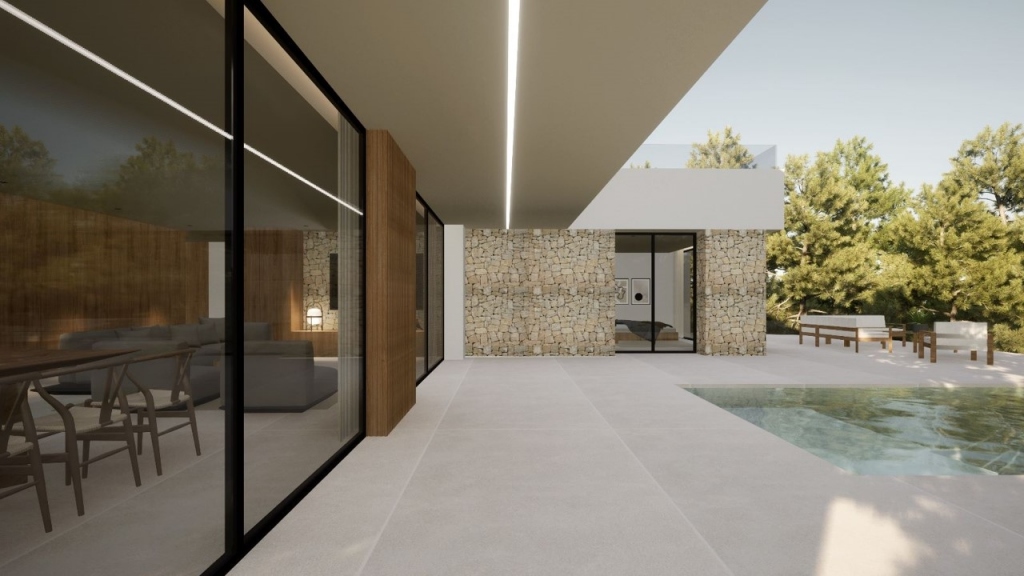 4 bed villa in Moraira