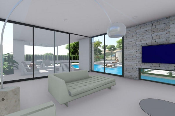 4 bed villa in Calpe