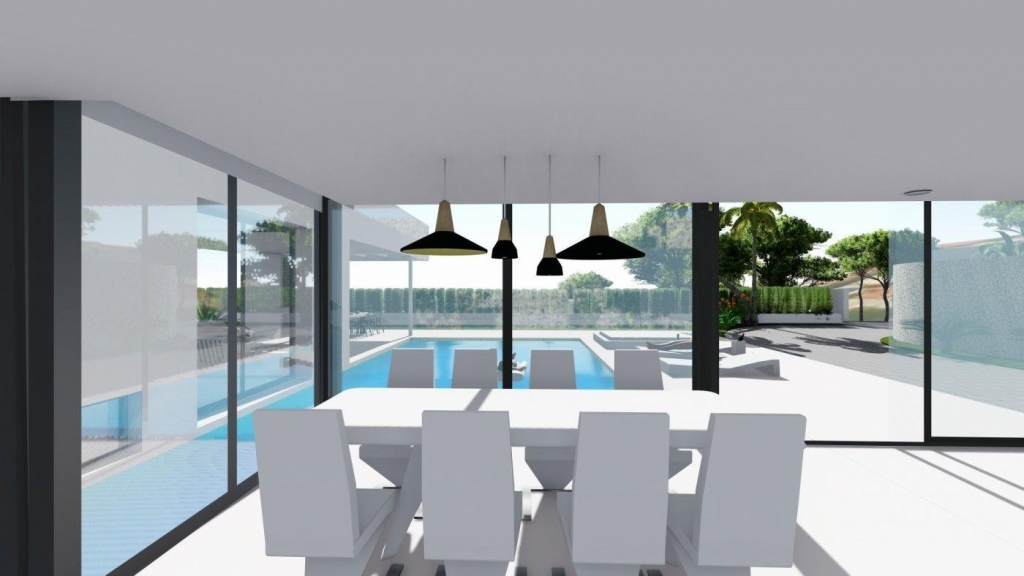 4 bed villa in Calpe