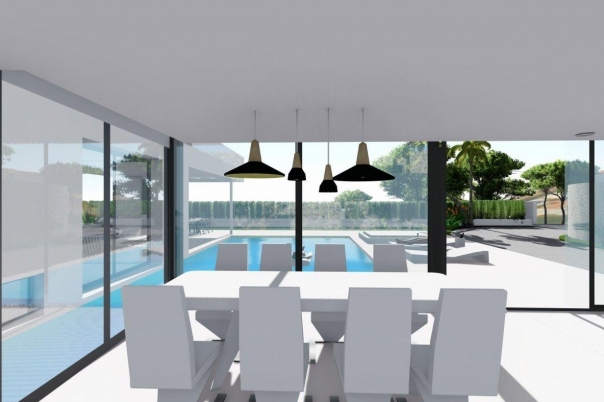 4 bed villa in Calpe