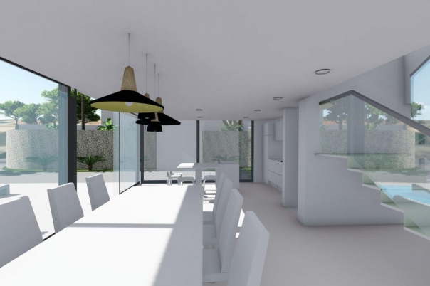 4 bed villa in Calpe