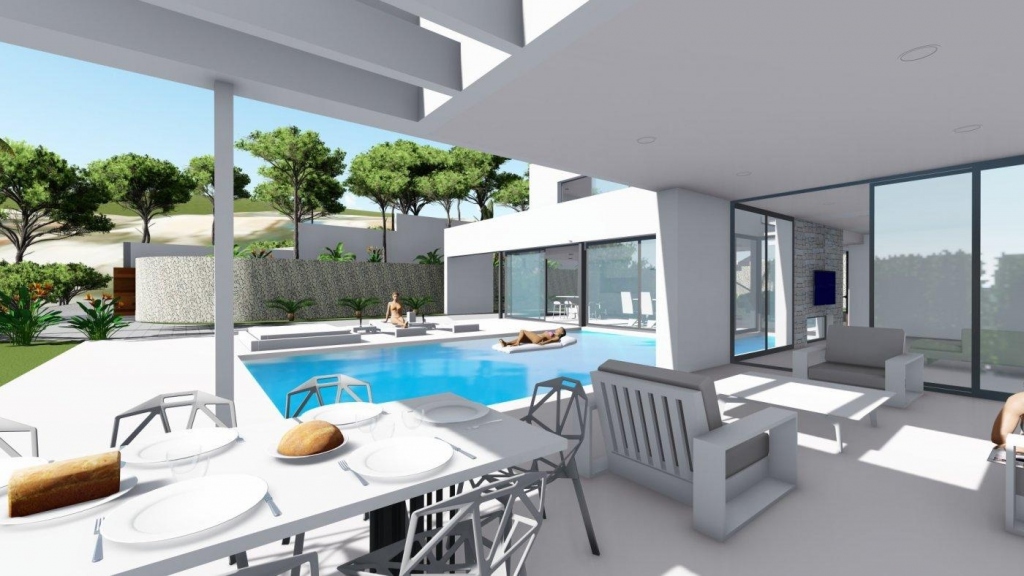 4 bed villa in Calpe