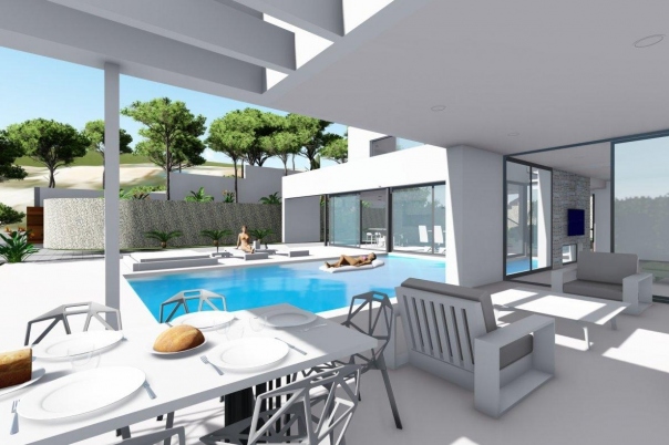 4 bed villa in Calpe